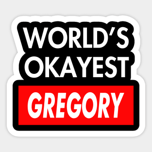 Gregory Sticker